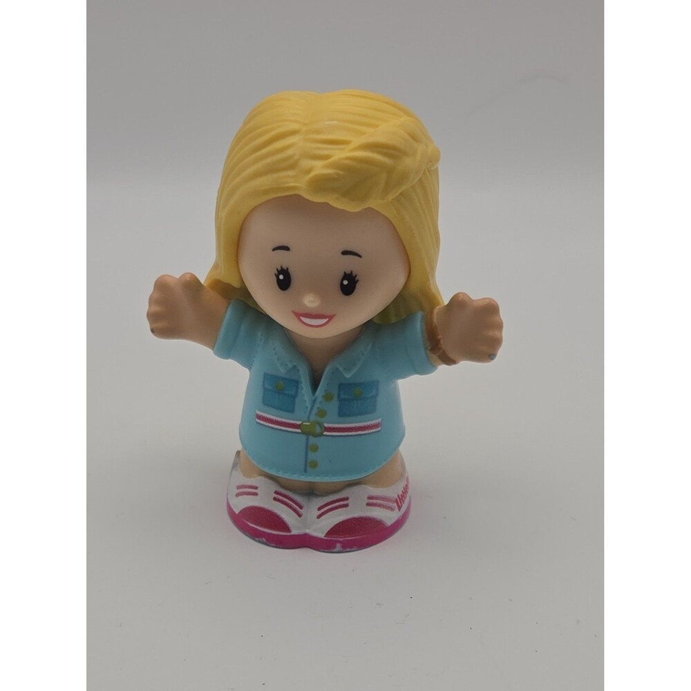 Fisher Price Little People Figure Barbie Girl Dreamhouse Blonde Hair Replacement